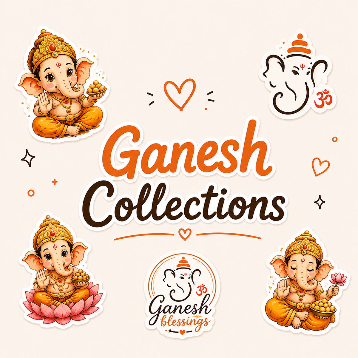 Ganesh Sticker