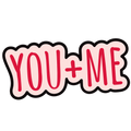 You + Me Love Sticker