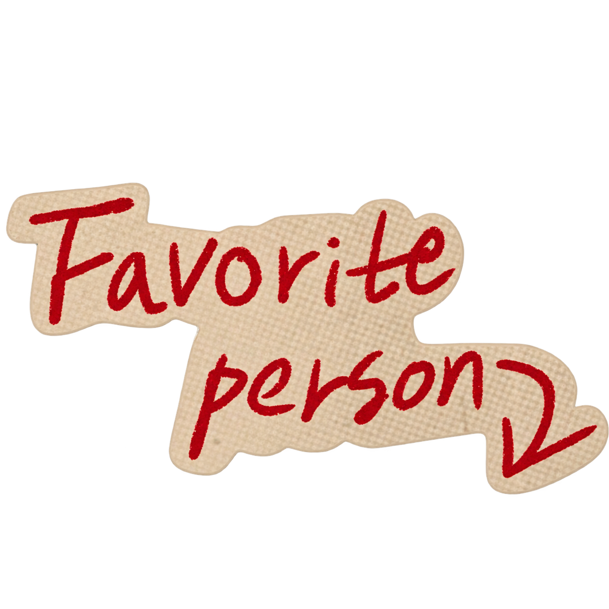 Favorite Person Love Sticker