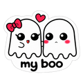 My Boo Ghost Couple Sticker
