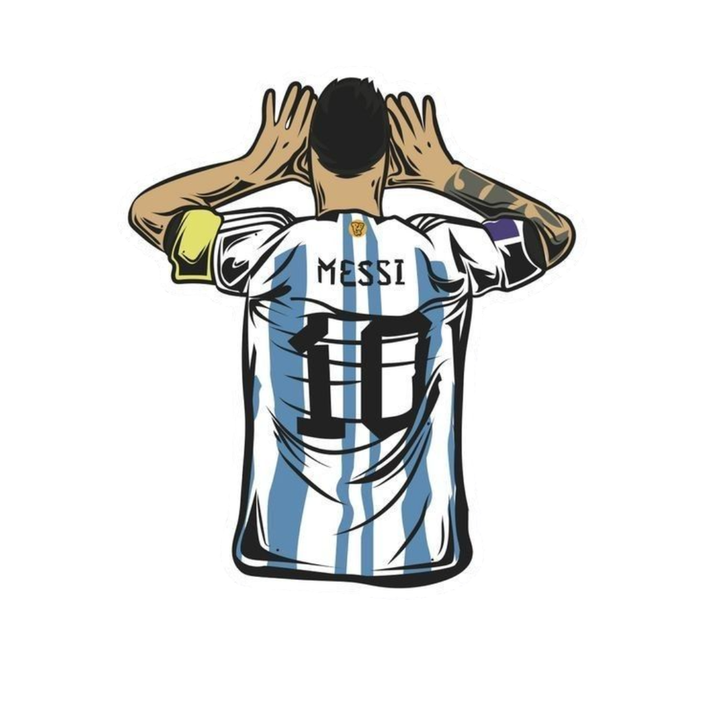 Football Jersey Celebration Sticker
