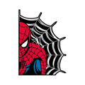 Spider-Man Web Comic Sticker