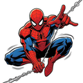 Spider-Man Web Swing Sticker