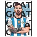 Football Player GOAT Sticker