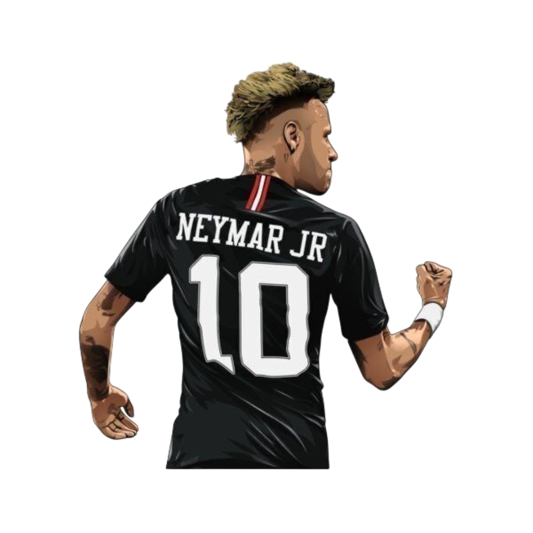 Football Jersey No. 10 Sticker