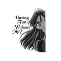 Having Fun Without You Anime-Style Sticker