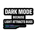 Dark Mode Funny Tech Sticker