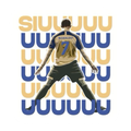 Football Jersey Typography Sticker