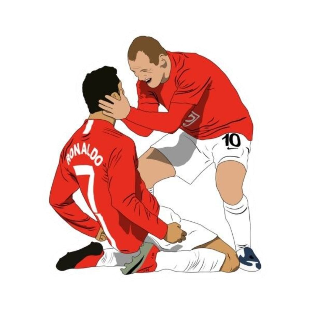 Football Player Celebration Sticker