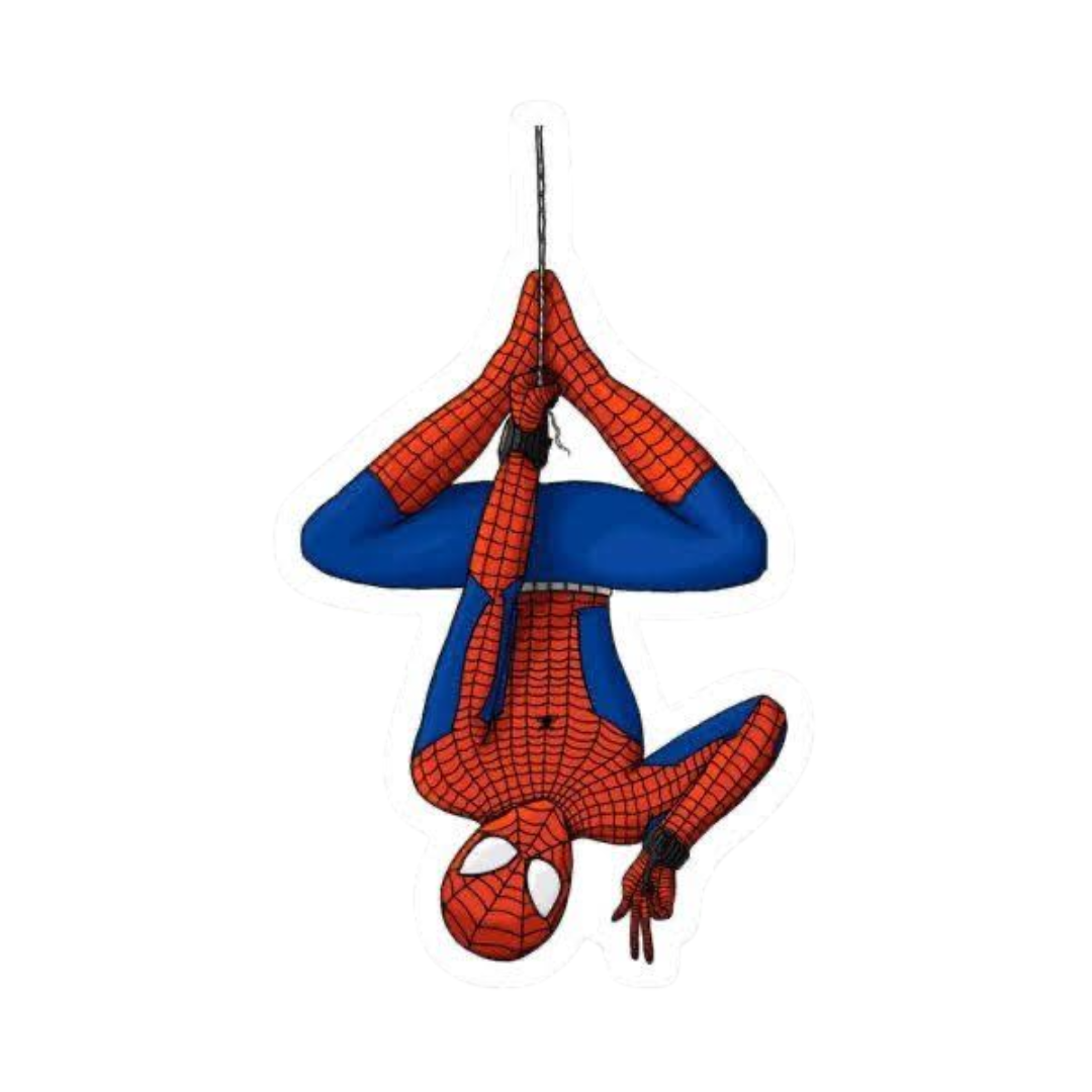 Spider-Man Upside Down Sticker