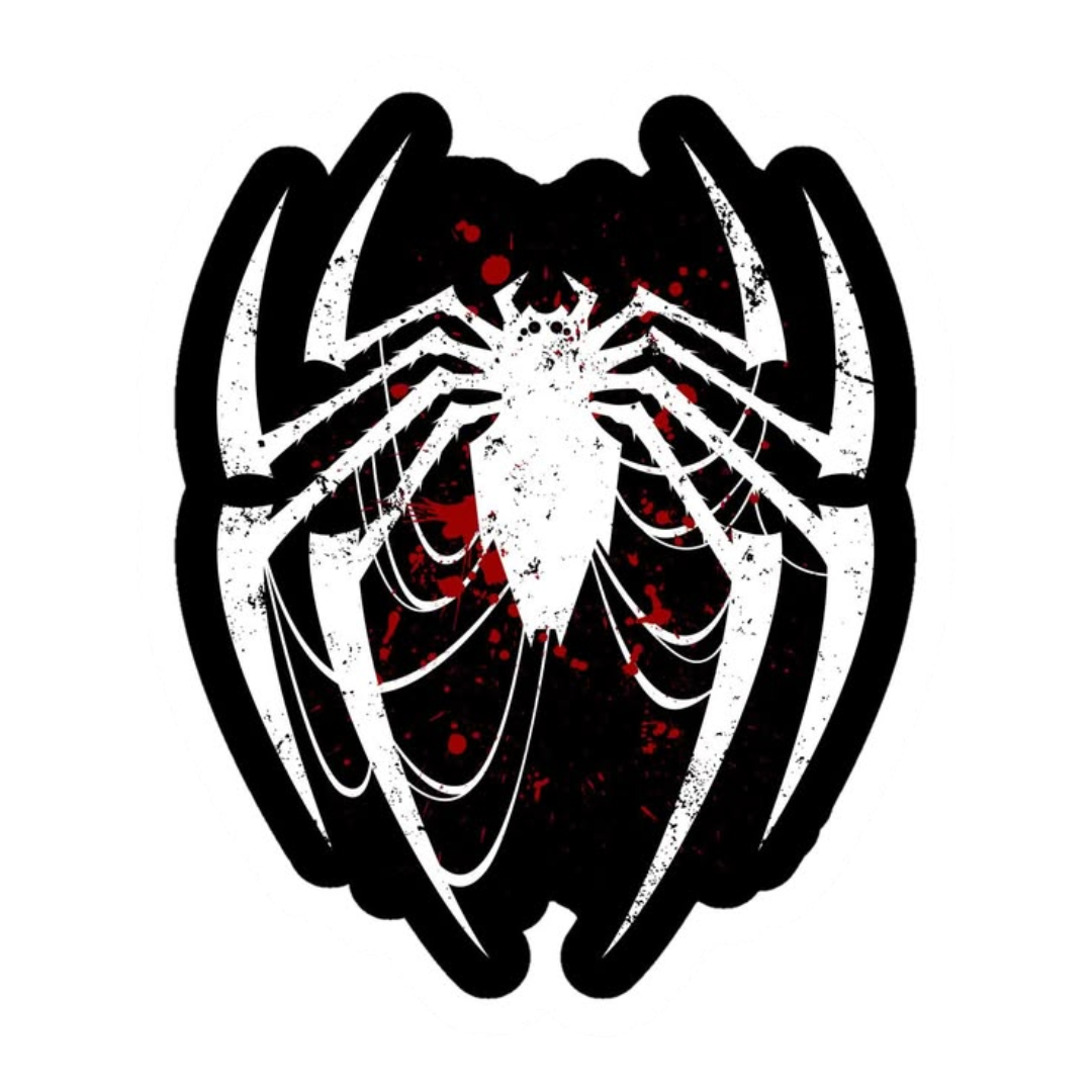 Spider-Man Black Web Sticker