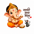 Ganpati Bappa Morya Sticker