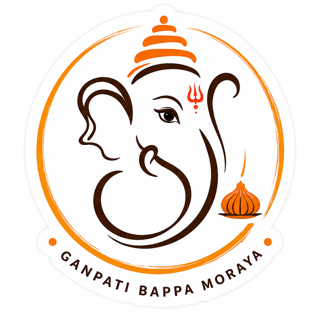 Ganpati Bappa Morya Sticker