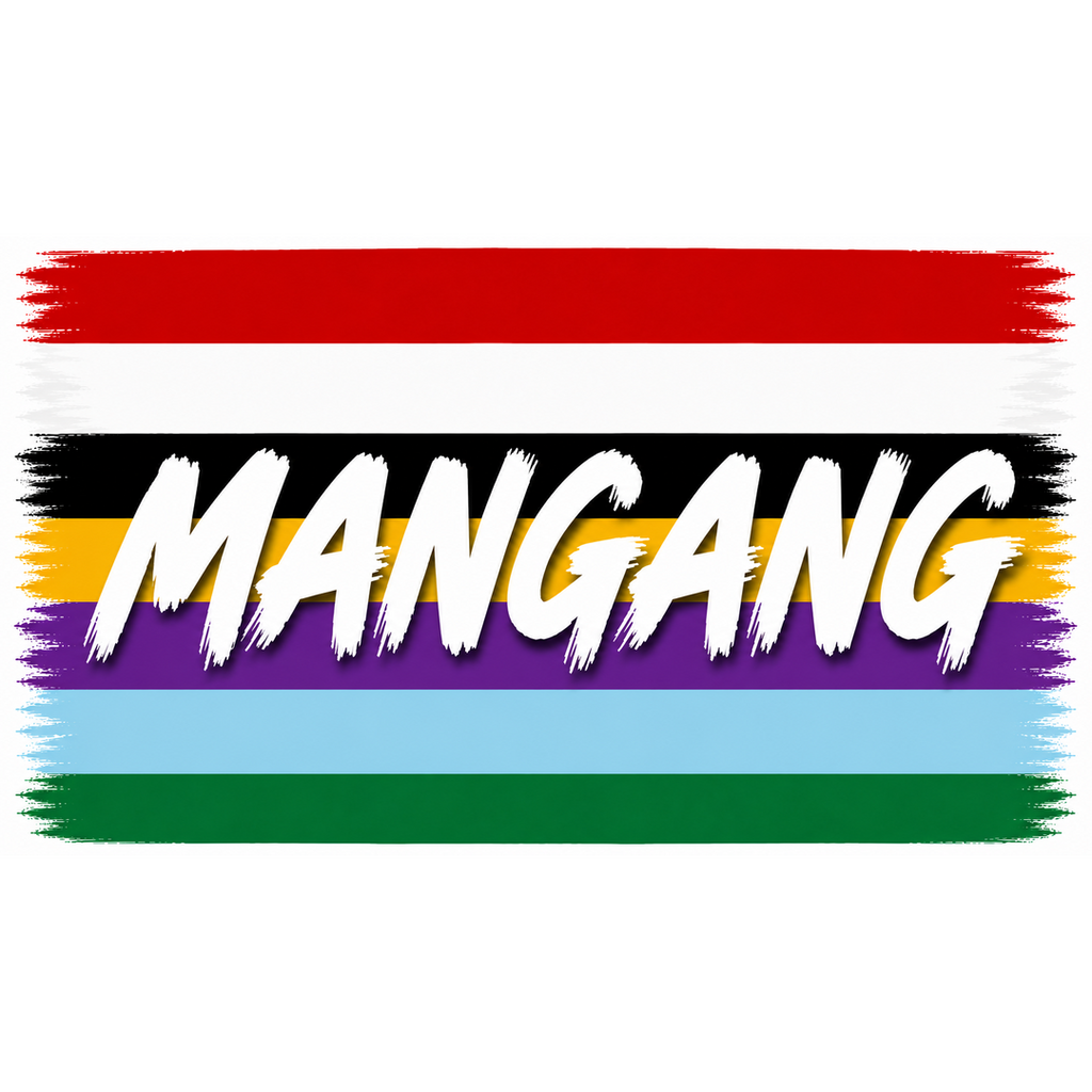 Mangang Flag Sticker