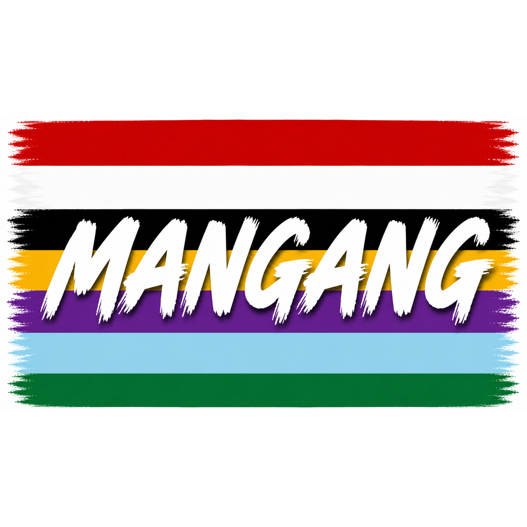 Mangang Flag Sticker
