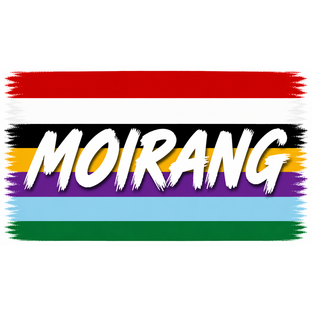 Moirang Flag Sticker