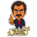 Maut Ko Chhu Ke Tak Se Wapas Aa Sakta Hoon Sticker